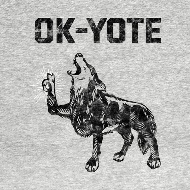 OK-yote (black) by toadyco